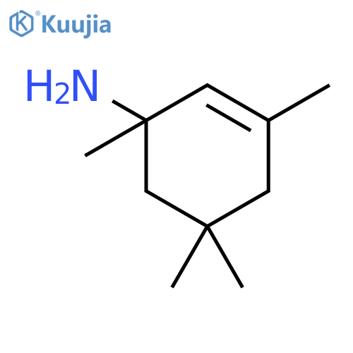 2-Cyclohexen-1-amine, 1,3,5,5-tetramethyl- structure