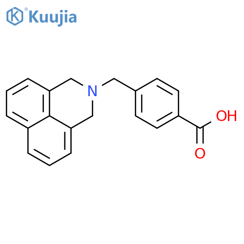 BENZOIC ACID, 4-(1H-BENZ[DE]ISOQUINOLIN-2(3H)-YLMETHYL)- structure