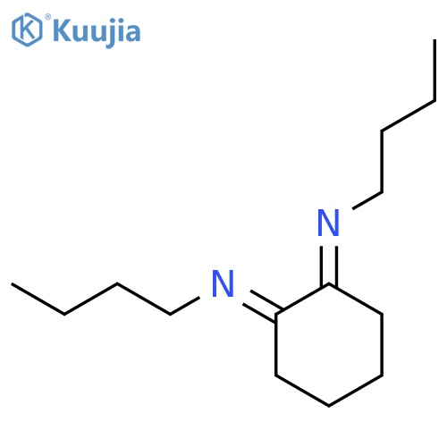 1-BUTANAMINE, N,N'-1,2-CYCLOHEXANEDIYLIDENEBIS- structure