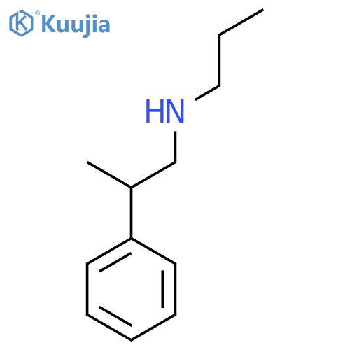 2-Phenyl-N-propylpropan-1-amine structure