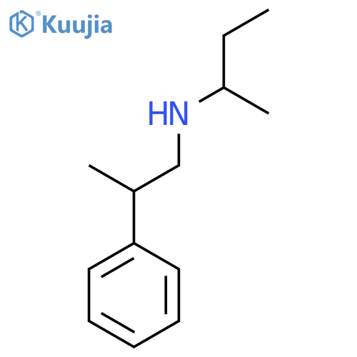 (Butan-2-yl)(2-phenylpropyl)amine structure