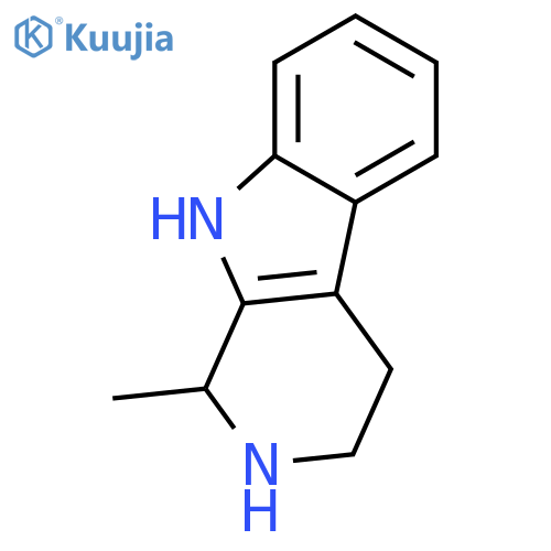 1-methyl-2,3,4,9-tetrahydro-1h-beta-carboline structure