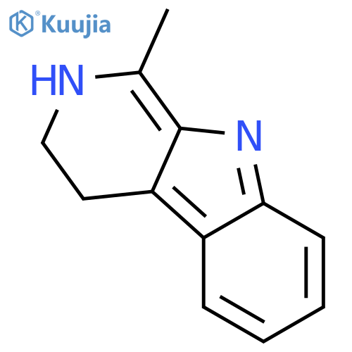 3H-Pyrido[3,4-b]indole,4,9-dihydro-1-methyl- structure