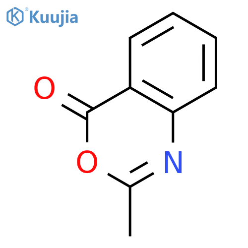 2-Methyl-4H-3,1-benzoxazin-4-one structure
