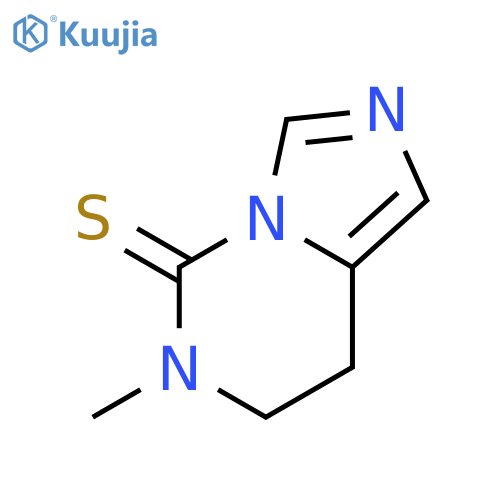 6-Methyl-7,8-dihydro-6H-imidazo[1,5-c]pyrimidin-5-thion structure