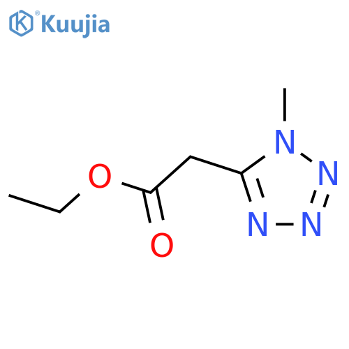 1H-Tetrazole-5-aceticacid, 1-methyl-, ethyl ester structure