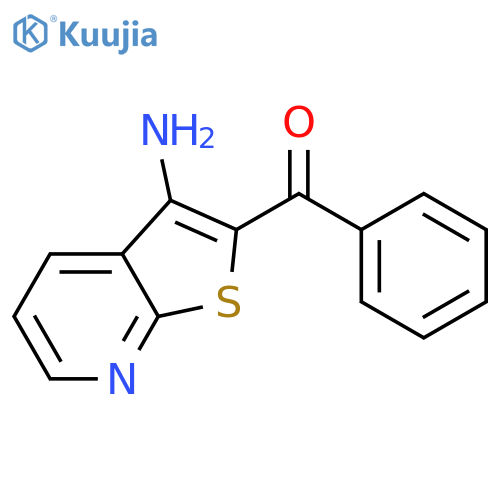 2-benzoylthieno2,3-bpyridin-3-amine structure