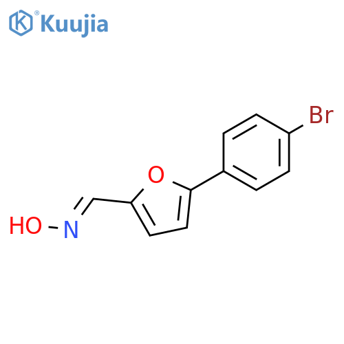 (NE)-N-[[5-(4-bromophenyl)furan-2-yl]methylidene]hydroxylamine structure