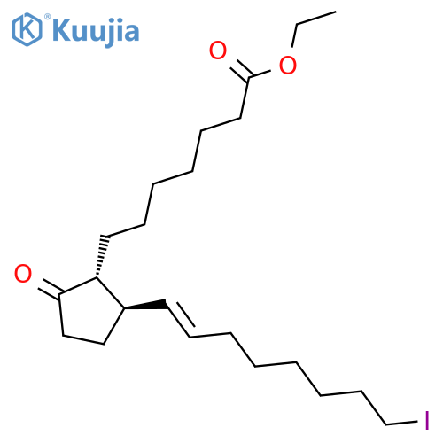 PROST-13-EN-1-OIC ACID, 20-IODO-9-OXO-, ETHYL ESTER, (13E)- structure