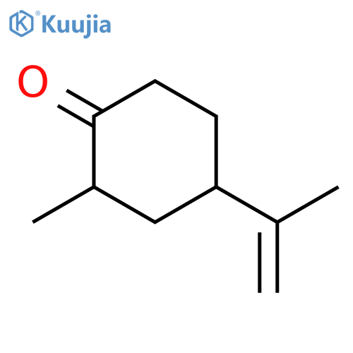 CYCLOHEXANONE, 2-METHYL-4-(1-METHYLETHENYL)- structure