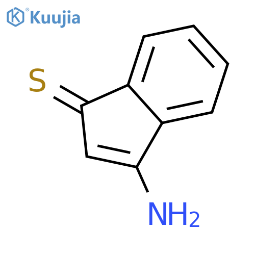 1H-INDENE-1-THIONE, 3-AMINO- structure