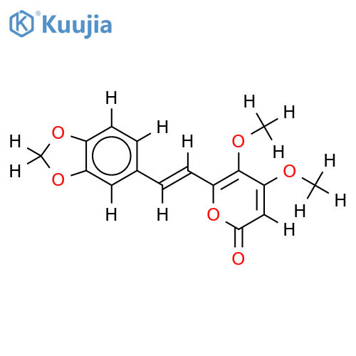 5,6-Dehydro-5-methoxymethysticin structure