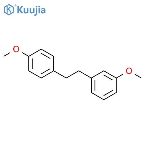 Benzene, 1-methoxy-3-[2-(4-methoxyphenyl)ethyl]- structure
