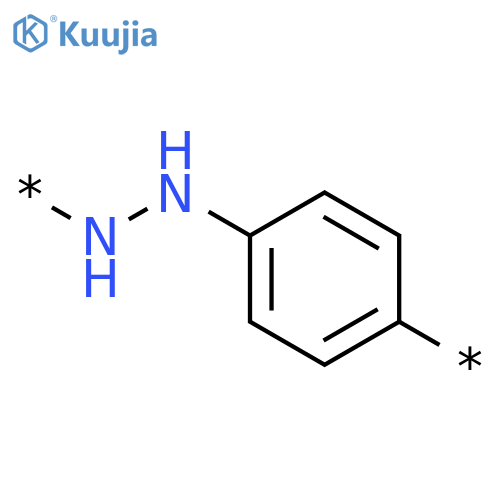 POLY(HYDRAZO-1,4-PHENYLENE) structure