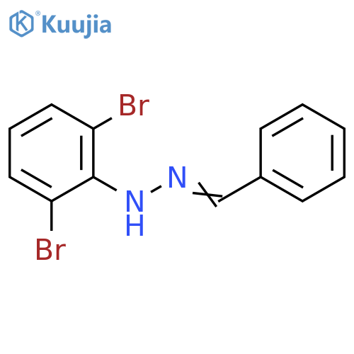 Benzaldehyde, (2,6-dibromophenyl)hydrazone structure