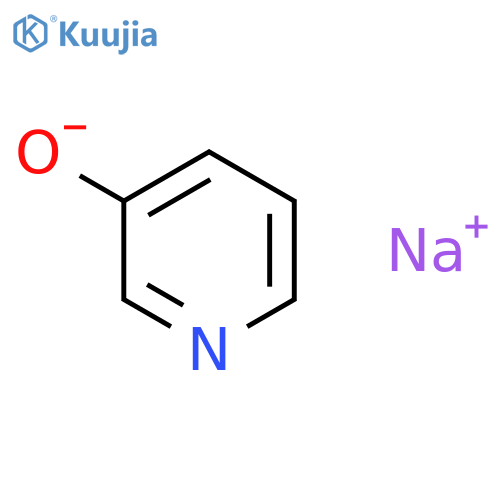 Sodium pyridin-3-olate structure