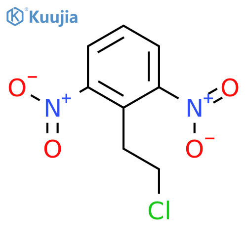 2-(2-chloroethyl)-1,3-dinitrobenzene structure