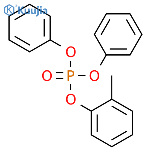 PHOSPHORIC ACID, 2-METHYLPHENYL DIPHENYL ESTER structure