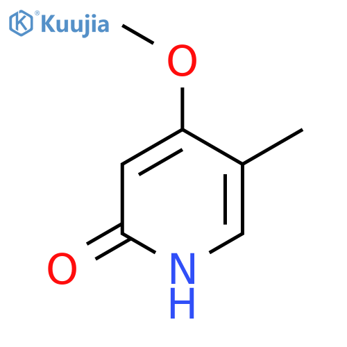 2(1H)-Pyridinone, 4-methoxy-5-methyl- structure
