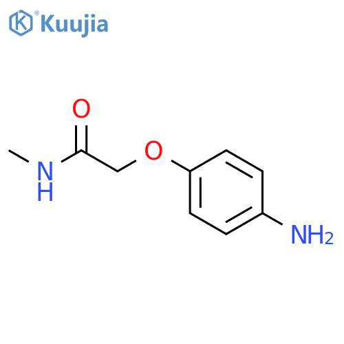 2-(4-aminophenoxy)-N-methylacetamide structure