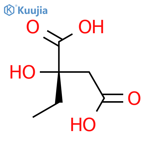 BUTANEDIOIC ACID, 2-ETHYL-2-HYDROXY-, (2S)- structure