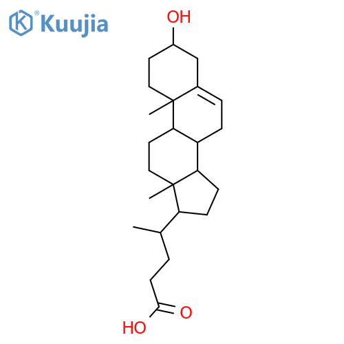 5-Cholenic Acid-3b-ol structure