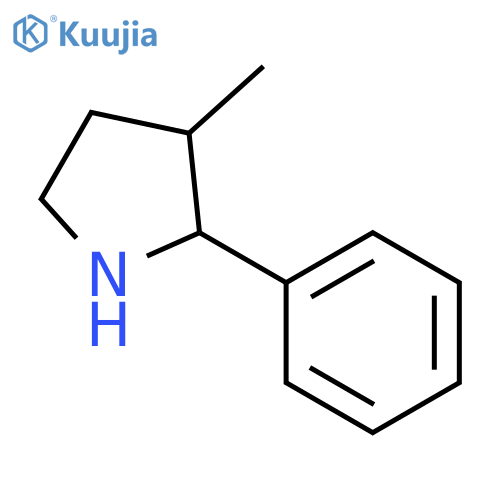 3-Methyl-2-phenylpyrrolidine structure