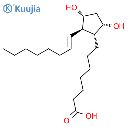 Prost-13-en-1-oic acid, 9,11-dihydroxy-, (9a,11a,13E)- structure