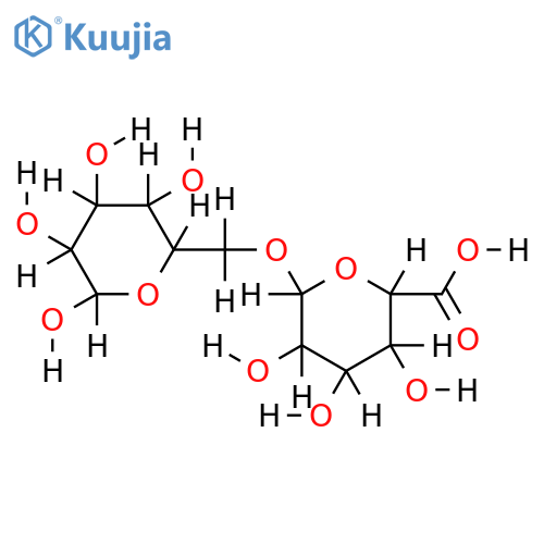 6-O-(alpha-D-Galacto-pyranosyluronsaeure)-D-galactopyranose structure