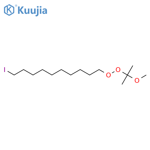 Peroxide, 10-iododecyl 1-methoxy-1-methylethyl structure