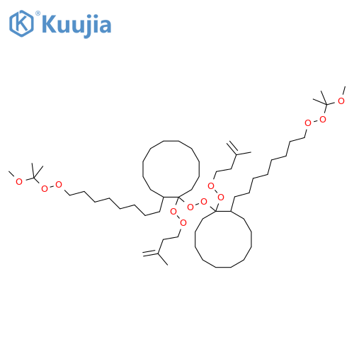 PEROXIDE, 8-[(1-METHOXY-1-METHYLETHYL)DIOXY]OCTYL1-[(3-METHYL-3-BUTENYL)DIOXY]CYCLODODECYL structure