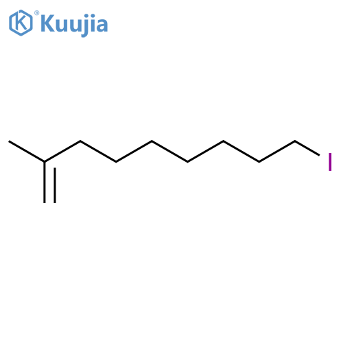 1-Nonene, 9-iodo-2-methyl- structure