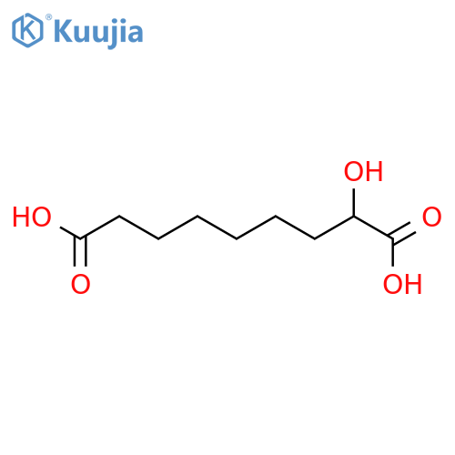 Nonanedioic acid, hydroxy- structure