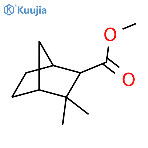 Bicyclo[2.2.1]heptane-2-carboxylicacid, 3,3-dimethyl-, methyl ester structure