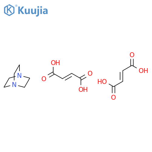 1,4-DIAZABICYCLO[2.2.2]OCTANE, (2E)-2-BUTENEDIOATE (1:2) structure