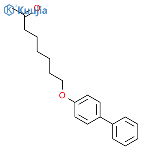 2-OCTANONE, 8-([1,1'-BIPHENYL]-4-YLOXY)- structure