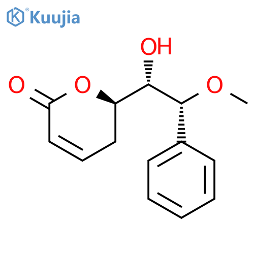 (+)-8-Methoxygoniodiol structure