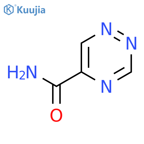 1,2,4-TRIAZINE-5-CARBOXAMIDE structure
