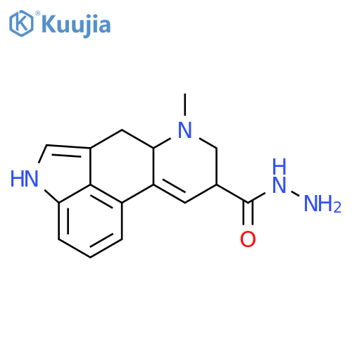 Lysergic Acid Hydrazide structure