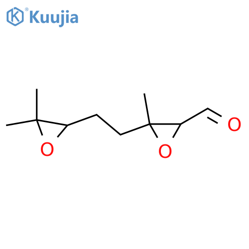 Oxiranecarboxaldehyde, 3-[2-(3,3-dimethyloxiranyl)ethyl]-3-methyl- structure