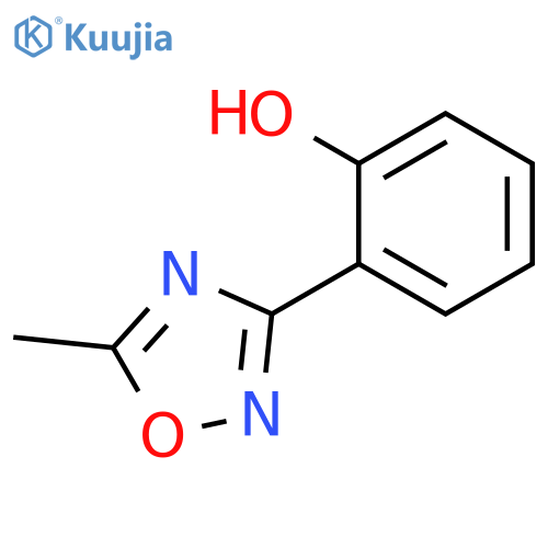 2-(5-Methyl-1,2,4-oxadiazol-3-yl)phenol structure