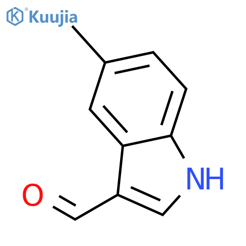 5-methyl-1H-indole-3-carbaldehyde structure