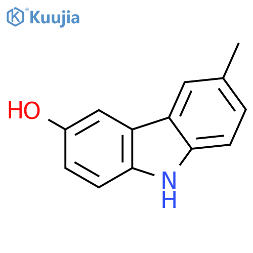 6-methyl-9H-Carbazol-3-ol structure