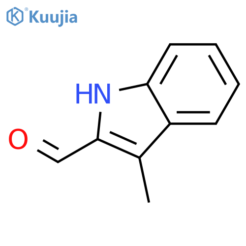 3-Methyl-1H-indole-2-carbaldehyde structure