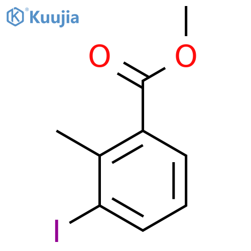 Methyl 3-iodo-2-methylbenzoate structure
