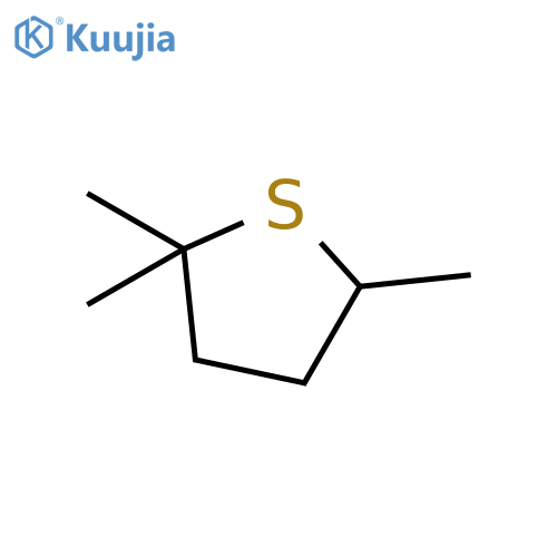 Thiophene, tetrahydro-2,2,5-trimethyl- structure