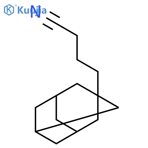 3-(adamantan-1-yl)propanenitrile structure
