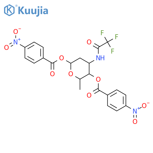 N-Trifluoroacetamido-1,4-di-p-nitrobenzoyl Daunosamine structure