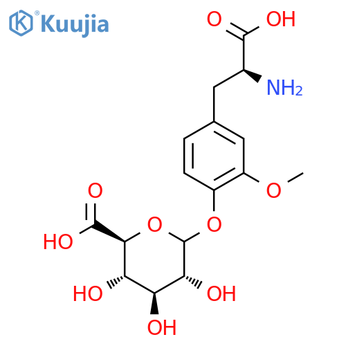 3-O-Methyl-L-DOPA 4-Glucuronide structure
