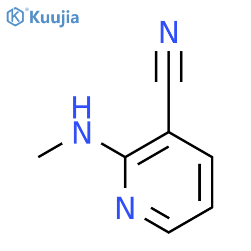 2-(methylamino)pyridine-3-carbonitrile structure